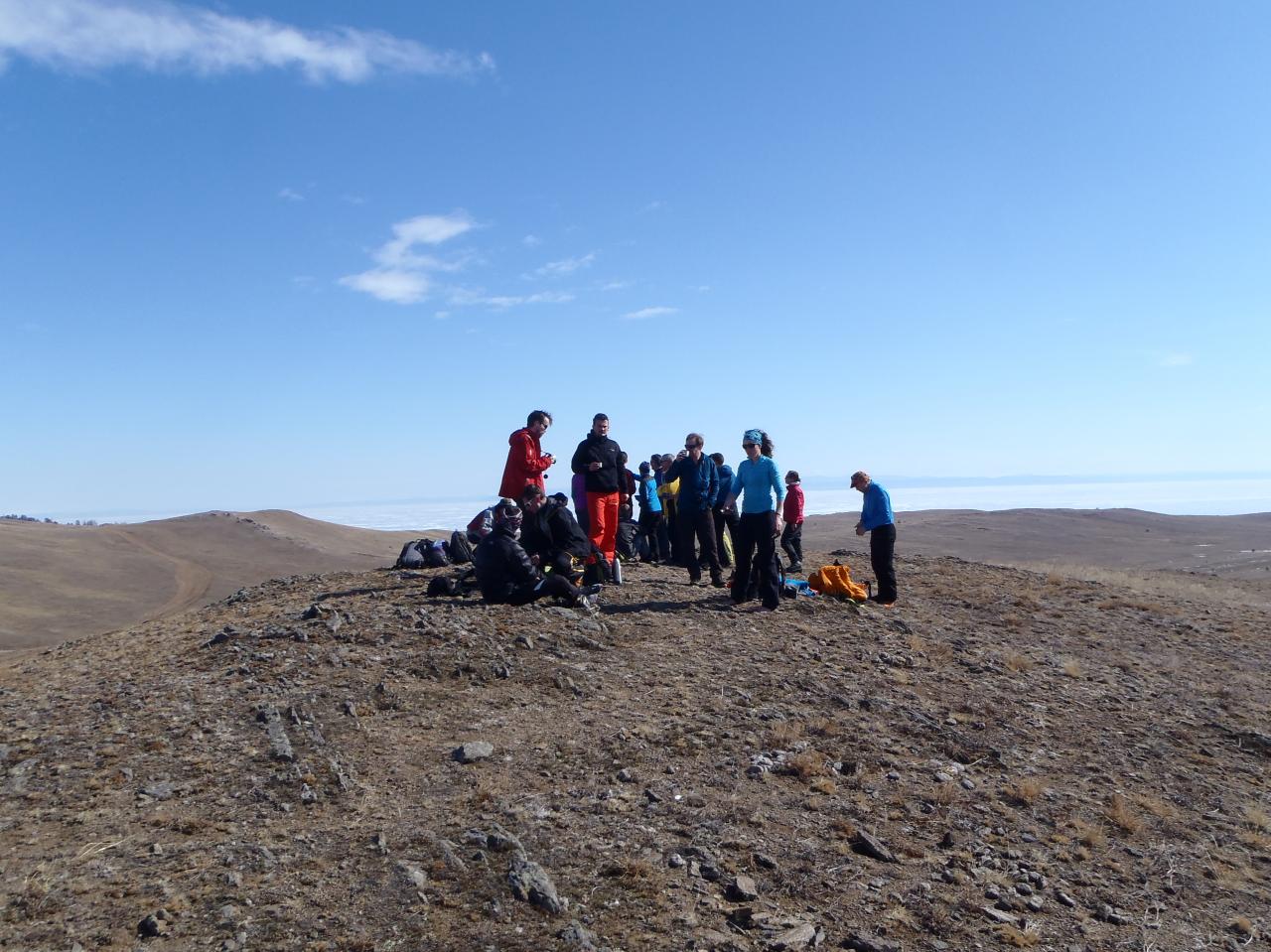Petit sommet sur l'île d'Olkhon